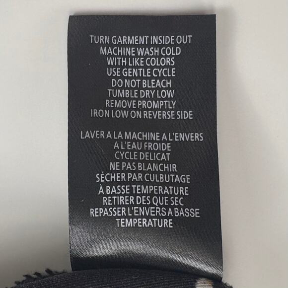 Oat New York Printed Button Down Short Sleeve Blouse Top Size Small Career Chic - Picture 7 of 9